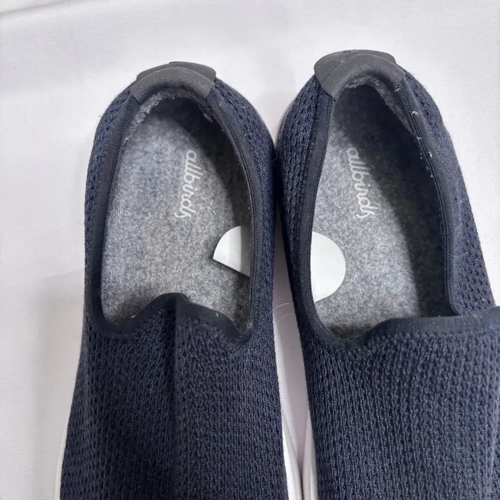Allbirds Tree Lounger Shoes Men’s 8 Gray Slip On Mesh Loafers